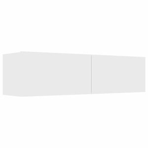 vidaXL tv-skab 120x30x30 cm konstrueret tr&aelig; hvid