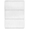 vidaXL Grillrist 50 x 35 cm Rustfrit st&aring;l S&oslash;lv