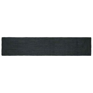 vidaXL Omr&aring;de t&aelig;ppe M&oslash;rkegr&aring; 60 x 400 cm Jute