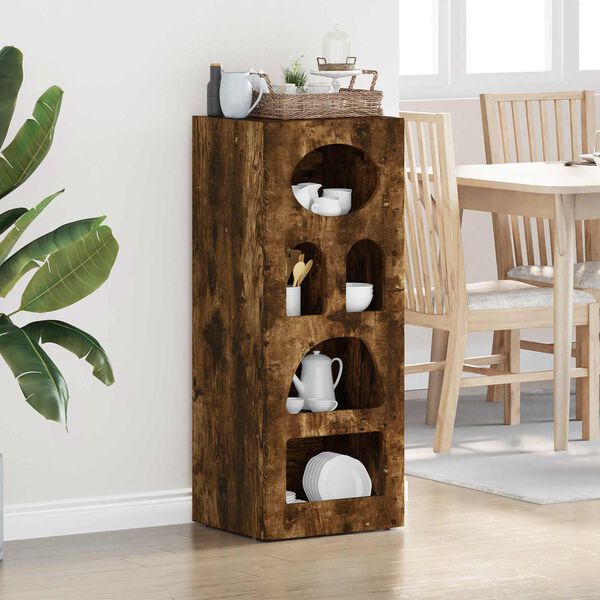 vidaXL Sideboard R&oslash;get eg 40 x 35 x 100,5 cm Konstrueret tr&aelig;