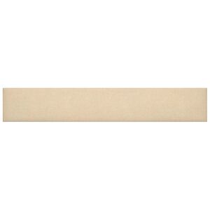 vidaXL V&aelig;ghovedg&aelig;rde 12 stk. 90 x 15 cm Creme Stof