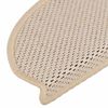 vidaXL selvkl&aelig;bende trappem&aring;tter 30 stk. 65x21x4 cm sisal-look creme