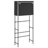 vidaXL opbevaringsreol over vaskemaskine 71x29,5x170,5 cm jern sort