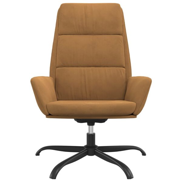 vidaXL l&aelig;nestol fl&oslash;jl brun