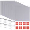 vidaXL rammel&oslash;se spejlfliser 16 stk. 20,5 cm glas