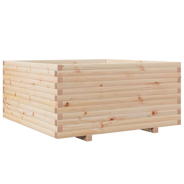 vidaXL plantekasse 100x100x49,5 cm massivt fyrretr&aelig;