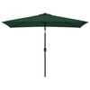 vidaXL parasol 200x300 cm rektangul&aelig;r gr&oslash;n