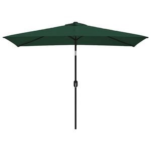 vidaXL parasol 200x300 cm rektangul&aelig;r gr&oslash;n