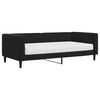vidaXL daybed med madras 90x190 cm velour sort