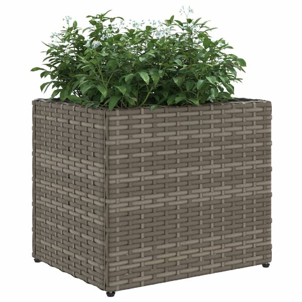 vidaXL plantekasser 2 stk. 36x30x32 cm polyrattan gr&aring;