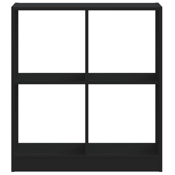 vidaXL skab 68,5x32x75 cm konstrueret træ sort