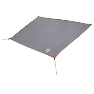 vidaXL Vandafvisende Tarp med tag Gr&aring; og orange 240 x 460 cm