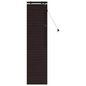 vidaXL Persienner M&oslash;rk Brun 40 x 160 cm 35 mm Massivt Paulownia Tr&aelig;
