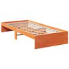 vidaXL daybed uden madras 100x200 cm massivt fyrretr&aelig; gyldenbrun