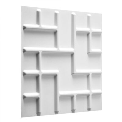 WallArt 3D vægpaneler Tetris 12 stk. GA-WA16