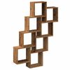 vidaXL v&aelig;greol 90x15x119,5cm kubeformet konstrueret tr&aelig; antikt tr&aelig;look