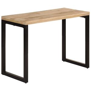 vidaXL spisebord 110x50x76 cm massivt mangotr&aelig;