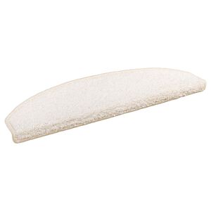 vidaXL Selvkl&aelig;bende Trappem&aring;tter 15 stk. 80 x 24,5 x 3,5 cm Hvid