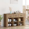 vidaXL Sideboard Artisan Egetr&aelig; 100 x 30 x 59,5 cm Konstrueret tr&aelig;