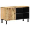 vidaXL tv-bord 80x31x46 cm massivt mangotr&aelig;
