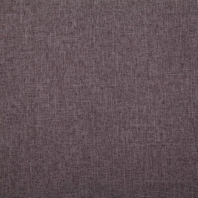 vidaXL 2-personers sofa i stof gråbrun