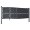 vidaXL havel&aring;ge st&aring;l 350x125 cm antracitgr&aring;