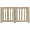 vidaXL radiatorskjuler 149x20x82 cm konstrueret tr&aelig; sonoma-eg