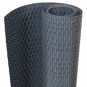 vidaXL altanafsk&aelig;rmning 300x80 cm polyrattan antracitgr&aring;