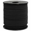 vidaXL Bungee Snore 6 mm Sort PP og gummi