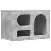 vidaXL TV-skab ELST 60 x 35 x 40 cm Beton Gr&aring; Konstrueret tr&aelig;