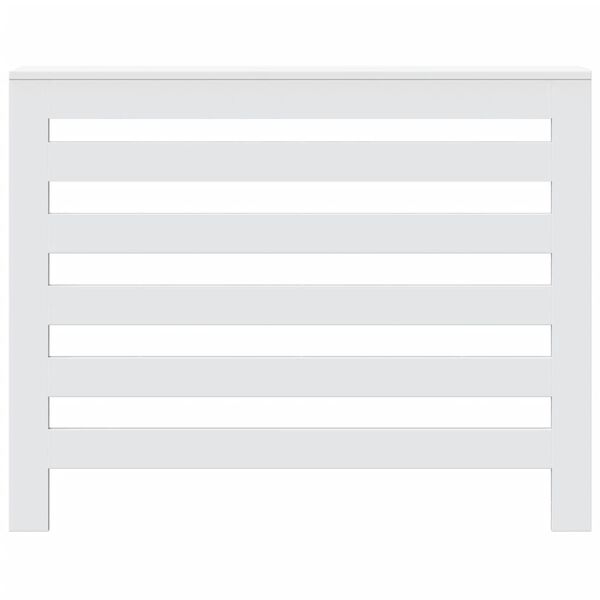 vidaXL radiatorskjuler 104x20x82 cm konstrueret tr&aelig; hvid