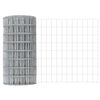 vidaXL Euro Hejn 0,4 x 25 m PVC-belagt jern