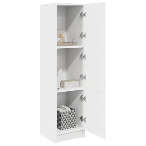 vidaXL Highboard Hvid 31,5 x 32 x 122,5 cm