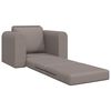 vidaXL Sovesofa Gr&aring;brun 98 x 71 x 83 cm Stof