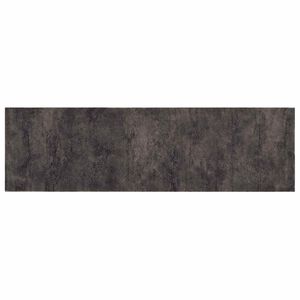 vidaXL K&oslash;kken t&aelig;ppe Sort beton 150 x 45 cm 100% polyamid Vaskbar