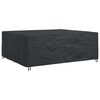 vidaXL M&oslash;belbetr&aelig;k Ensfarvet Sort 300 x 250 x 100 cm 210D