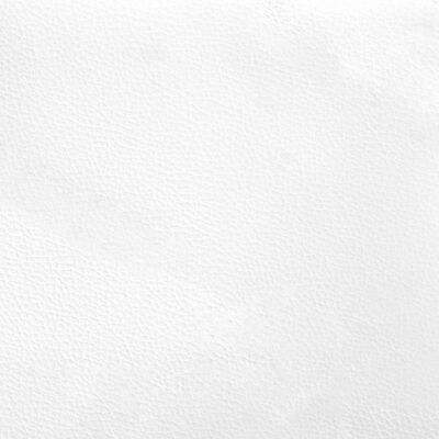 vidaXL gavlpude 80 cm kunstlæder hvid