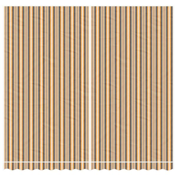 vidaXL markisedug 4x3,5 m stribet flerfarvet