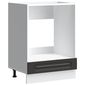 vidaXL ovnskab Kalmar konstrueret tr&aelig; sort