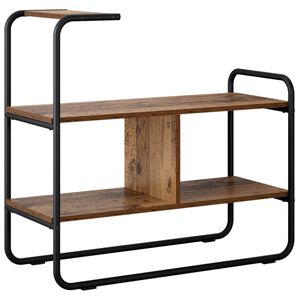 vidaXL Konsolbord Gammelt tr&aelig; 80 x 35 x 75 cm Konstrueret tr&aelig;
