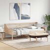 vidaXL daybed uden madras 80x200 cm massivt fyrretr&aelig;