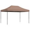 vidaXL foldbart pop up-festtelt 440x292x315 cm cm brun
