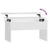 vidaXL sofabord 80x50,5x41,5 cm konstrueret tr&aelig; hvid