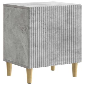 vidaXL Natskab Betongr&aring; 43 x 34,5 x 50 cm Konstrueret tr&aelig;