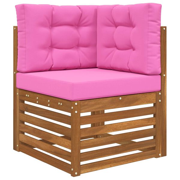 vidaXL Udend&oslash;rs Sofa Pude 3 pcs Lyser&oslash;d Polyester