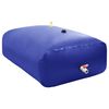 vidaXL vandtank med hane sammenfoldelig 3000 l PVC