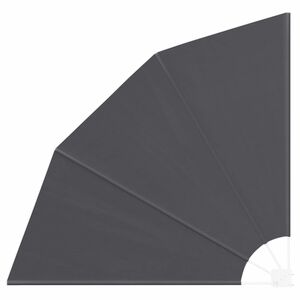 vidaXL Balkon Afsk&aelig;rmning Rektangul&aelig;r 140 x 140 cm Polyester Antracit