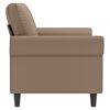 vidaXL 2-personers sofa 140 cm kunstl&aelig;der cappuccino