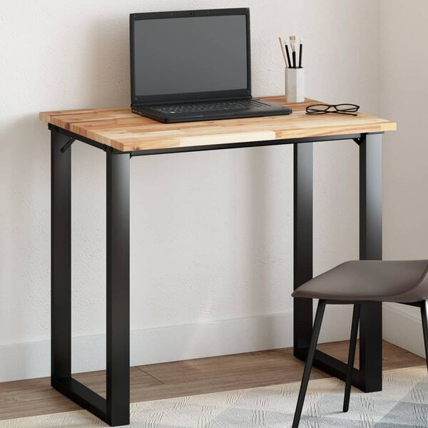 vidaXL bordplade 100x60x2 cm rektangul&aelig;r massivt akacietr&aelig;