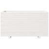 vidaXL plantekasse 90x40x49,5 cm massivt fyrretr&aelig; hvid